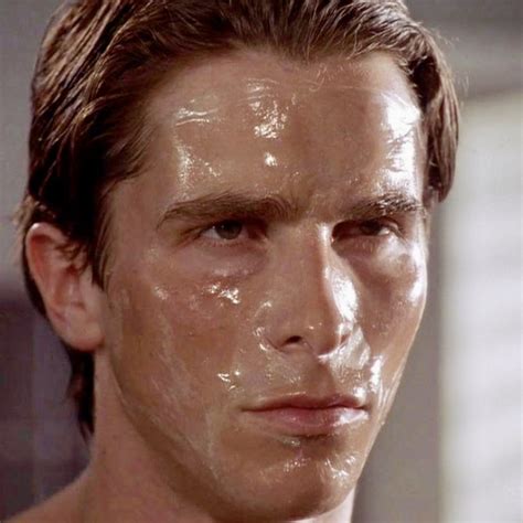 patrick bateman face wash.